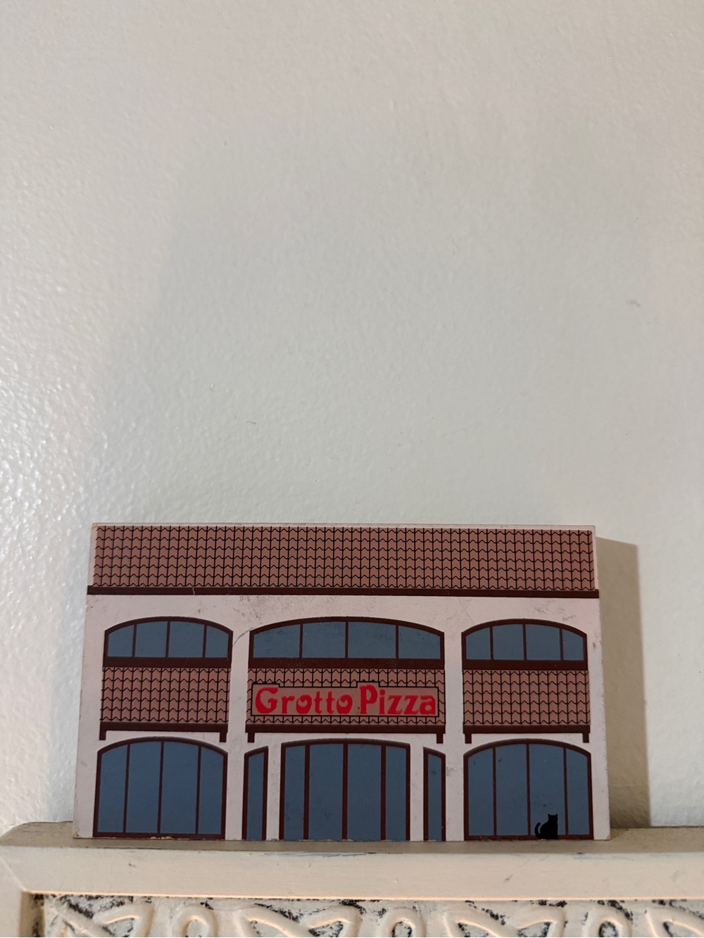 Vintage The Cat's Meow Village - Grotto Pizza